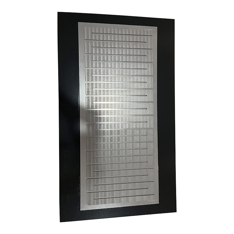 Placa bipolar de grafito flexible compuesta reforzada con fibra de carbono con bordes soldados