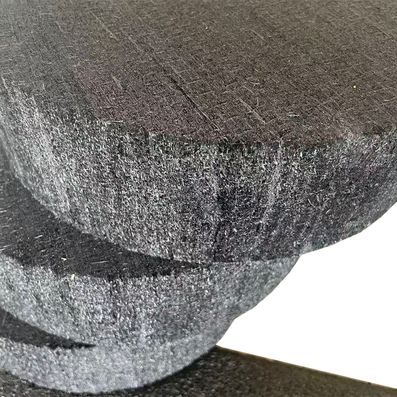 Fieltro curado integral perforado con aguja