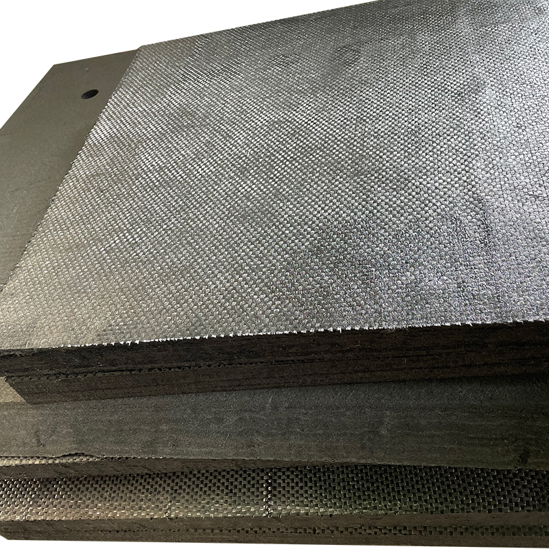 Fieltro curado integral perforado con aguja