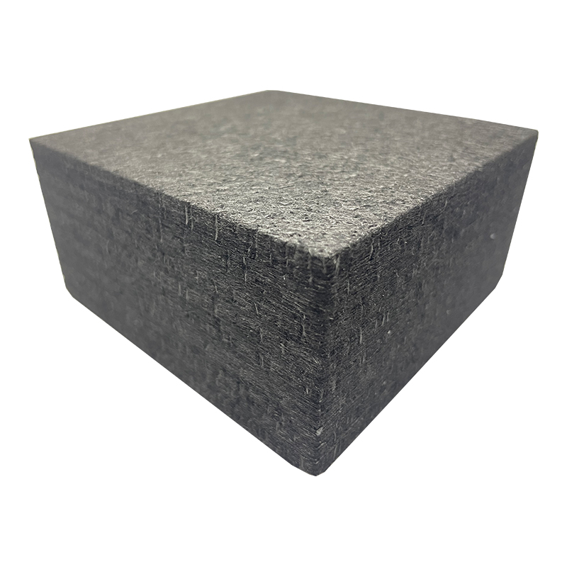 Fieltro curado integral perforado con aguja