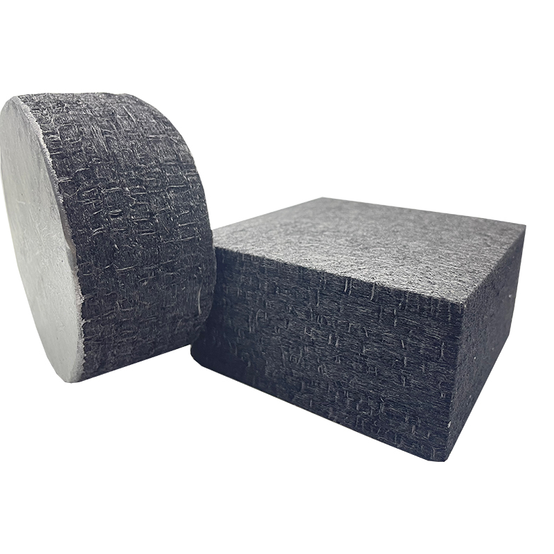 Fieltro curado integral perforado con aguja