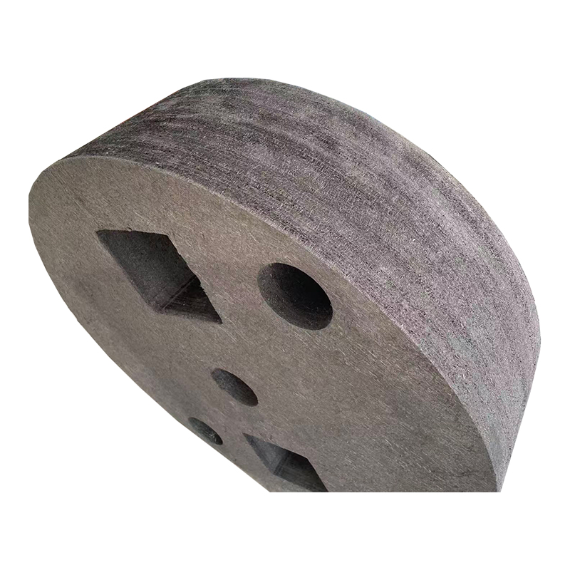 Fieltro curado integral perforado con aguja