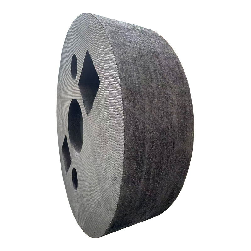 Fieltro curado integral perforado con aguja